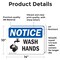 Signmission Safety Culture Sign, 14 in Width, Vinyl Decal, Rectangle OS-2PACK-NS-D-1014-L-16863 - alternate 5